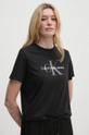 Calvin Klein Jeans t-shirt in cotone 00040WL260 nero AW24