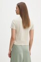 Oblečení Bavlněné tričko Calvin Klein Jeans J20J224202 béžová