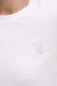 Bavlněné tričko s dlouhým rukávem Calvin Klein Jeans J20J224549 bílá