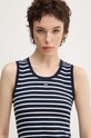 Tommy Jeans top DW0DW19816 granatowy