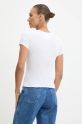 Tommy Jeans t-shirt bawełniany DW0DW18785 biały AW24