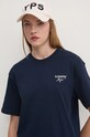 Tommy Jeans t-shirt bawełniany granatowy DW0DW18786
