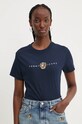 Tommy Jeans t-shirt bawełniany granatowy DW0DW18795