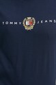 Tommy Jeans t-shirt bawełniany DW0DW18795 granatowy