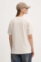 Одяг Бавовняна футболка Tommy Jeans DW0DW18796 бежевий