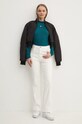 Longsleeve Tommy Jeans DW0DW18806 τιρκουάζ AW24