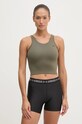 Under Armour top treningowy Motion EMEA z elastanem zielony 1388648