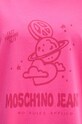Moschino Jeans tricou din bumbac 0704.8733 roz