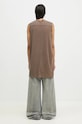 Abbigliamento Rick Owens top in cotone Luxor DS02D2111.RNP grigio