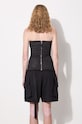 Odzież Rick Owens top jeansowy Bustier DS02D2127.SBW czarny