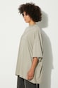 Bavlnené tričko Rick Owens Tommy T béžová DS02D2209.RNET1