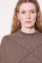 Pamučna dukserica Rick Owens Crater T DS02D2235.RIGET1 siva