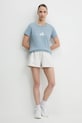 Helly Hansen t-shirt SKOG 63083 niebieski SS25