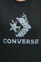 Converse t-shirt bawełniany 10026755.A02 czarny
