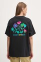Odzież Converse t-shirt bawełniany 10026678.A01 czarny