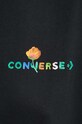 Bavlnené tričko Converse 10026678.A01 čierna