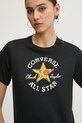 Converse t-shirt in cotone nero 10026756.A02