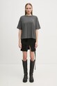 Бавовняна футболка Carhartt WIP S/S Nelson I033051.87GD сірий
