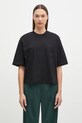 Pamučna majica Carhartt WIP S/S Colburn relaxed crna I034308.89XX