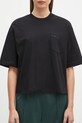 Pamučna majica Carhartt WIP S/S Colburn crna I034308.89XX