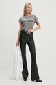 Tričko ZADIG&VOLTAIRE JWTS01686 šedá AW24