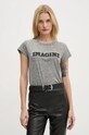 ZADIG&VOLTAIRE t-shirt szary JWTS01686