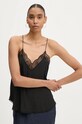ZADIG&VOLTAIRE bluza de matase imprimeu negru WWCR00247