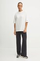 Хлопковая футболка Champion 117537 бежевый AW24