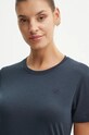 Αθλητικό μπλουζάκι Fjallraven Abisko Wool τιρκουάζ F84101.555