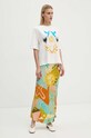 Бавовняна футболка Never Fully Dressed White Sundazed Summer Tee NFDTO1535 білий AW24