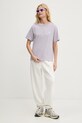 Volcom t-shirt bawełniany B3532409 fioletowy AW24