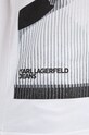 Бавовняна футболка Karl Lagerfeld Jeans 246J1707 білий