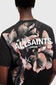 Oblečení Bavlněné tričko AllSaints FLEURIR W096JB černá