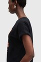 Odzież AllSaints t-shirt bawełniany LIBERTE IMO BOY TEE W103JB czarny