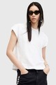 Бавовняна футболка AllSaints RUE TEE бавовна білий W185JB