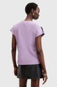 Odjeća Pamučna majica AllSaints RUE TEE W185JB ljubičasta