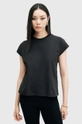 AllSaints t-shirt bawełniany RUE TEE bawełna czarny W185JB