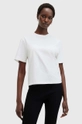 AllSaints t-shirt bawełniany HOLLI bawełna biały W187JB