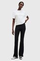 Хлопковая футболка AllSaints HOLLI белый W187JB