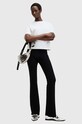 Хлопковая футболка AllSaints HOLLI W187JB белый