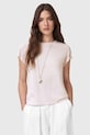 AllSaints t-shirt bawełniany ANNA bawełna różowy W191JB