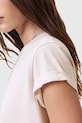 Odzież AllSaints t-shirt bawełniany ANNA W191JB różowy