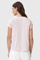 Хлопковая футболка AllSaints ANNA W191JB розовый