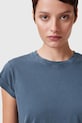 AllSaints t-shirt in cotone ANNA W191JB blu SS25