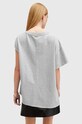 AllSaints t-shirt bawełniany ONYX TWIST szary W193JB