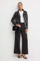 Karl Lagerfeld tricou din bumbac 246W1702 alb AW24