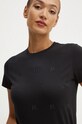 Karl Lagerfeld tricou din bumbac negru 246W1719