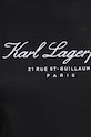Bavlněné tričko Karl Lagerfeld 246W2107 černá