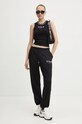 Karl Lagerfeld top 246W2110 negru AW24