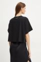 Îmbrăcăminte Karl Lagerfeld tricou din bumbac 246W1708 negru